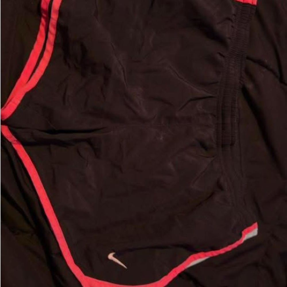 Nike women Black and Pink Athletic Shorts